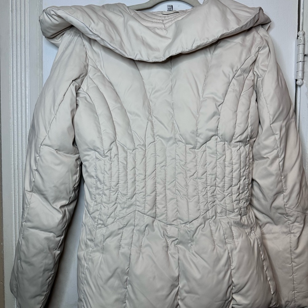 Steve Madden Ladies Puffer Coat (Cream Color)